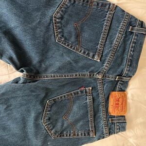 Levi's Men's regular fit straight leg Jeans - Classic Blue